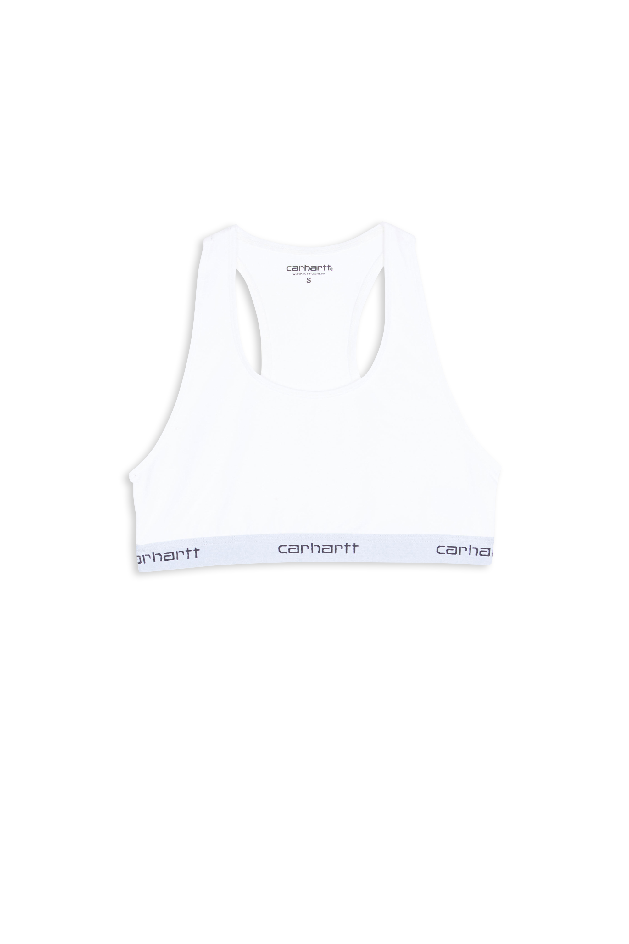 CARHARTT WIP Brassière W' Script Racer Tank Noir