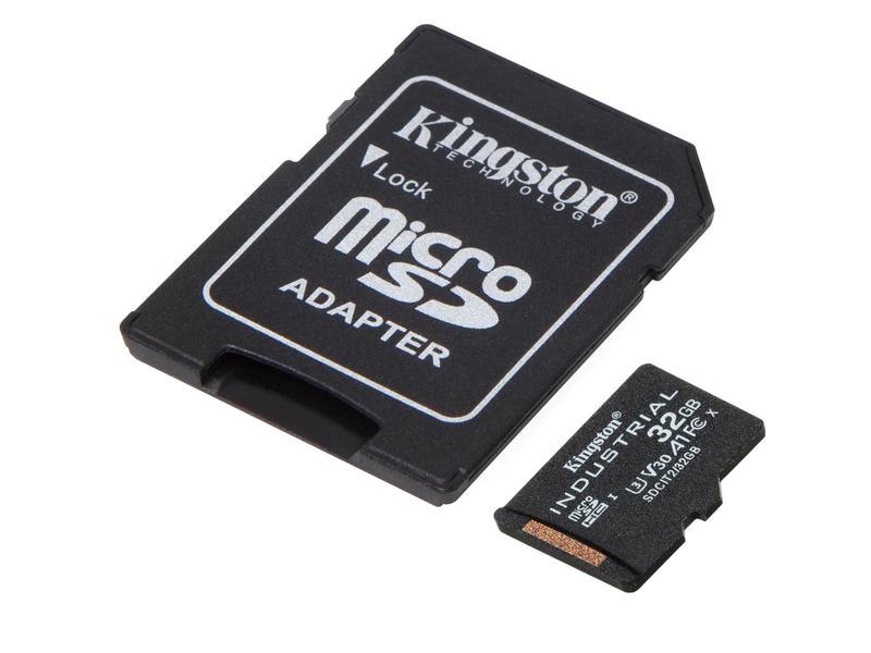 Kingston microSDHC-Karte Industrial UHS-I 32 GB Industrielle microSDHC-Speicherkarte mit 32 GB