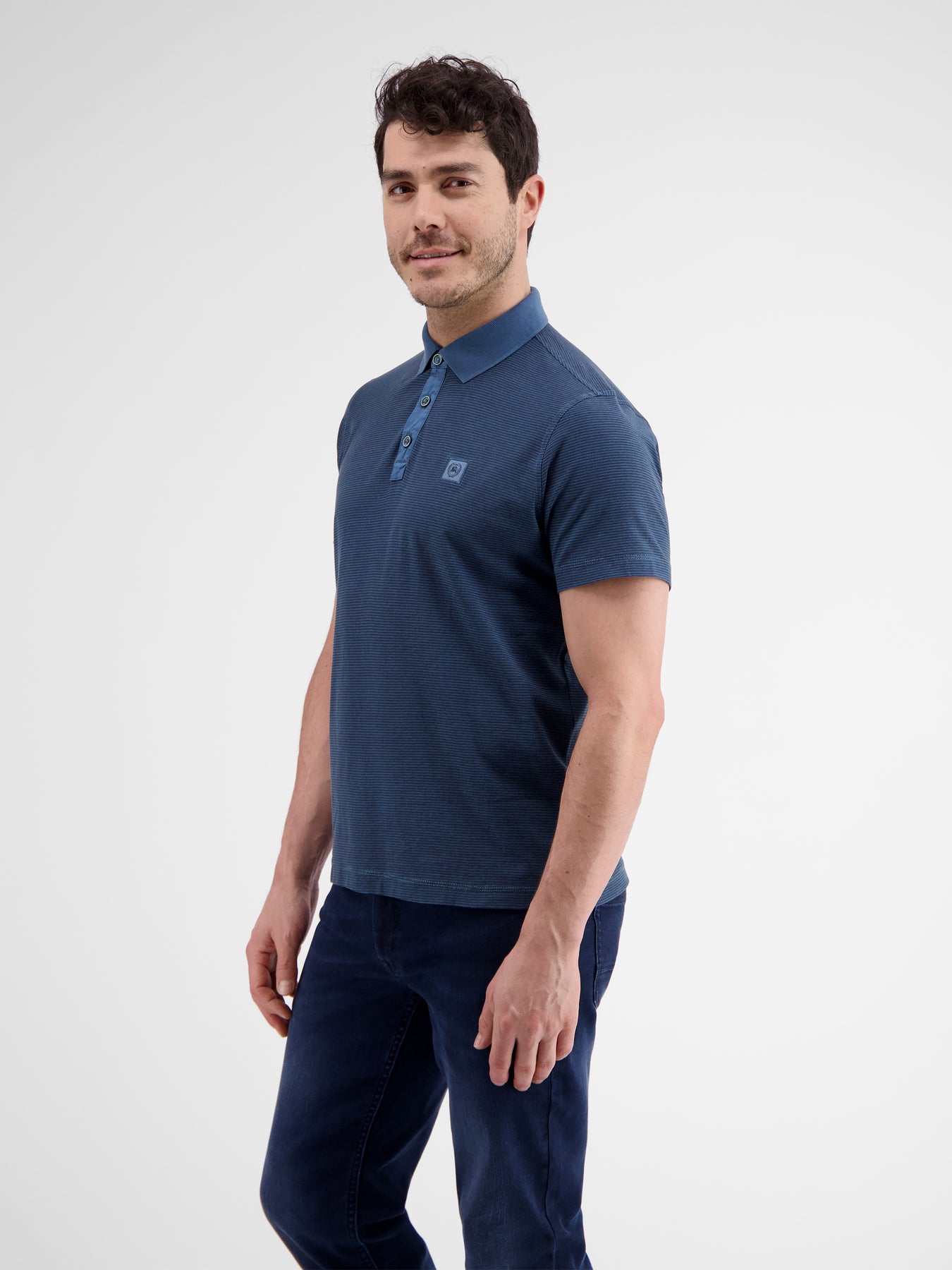 Gestreiftes Poloshirt für Herren