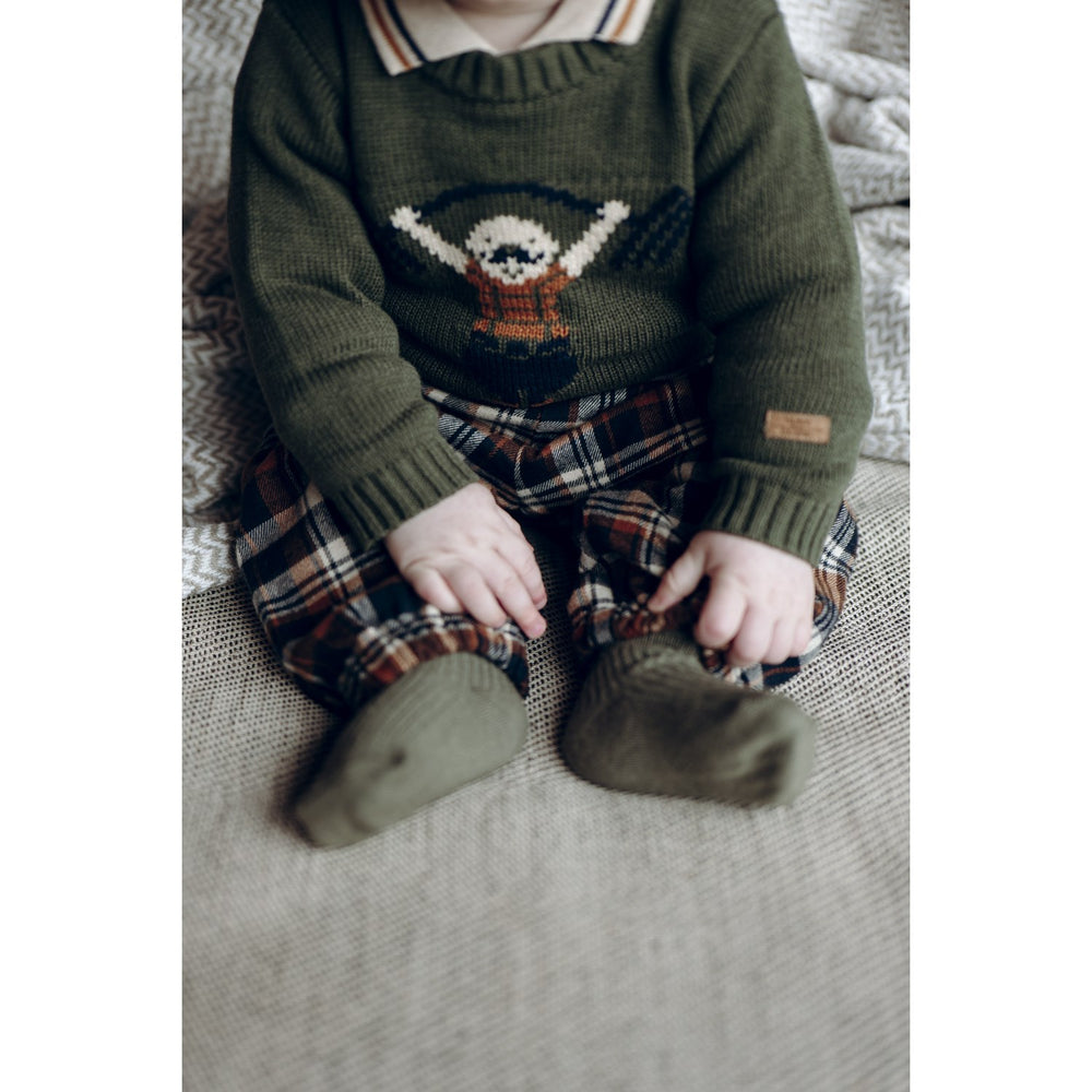 Køb Hust & Claire More Navy Tobby Urban Check