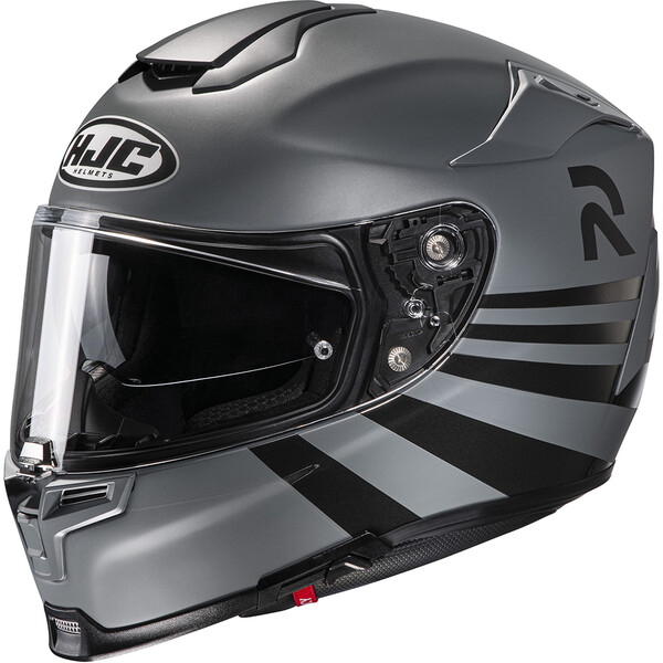 HJC - Casque RPHA 70 Stipe MC5SF / Gris / Noir
