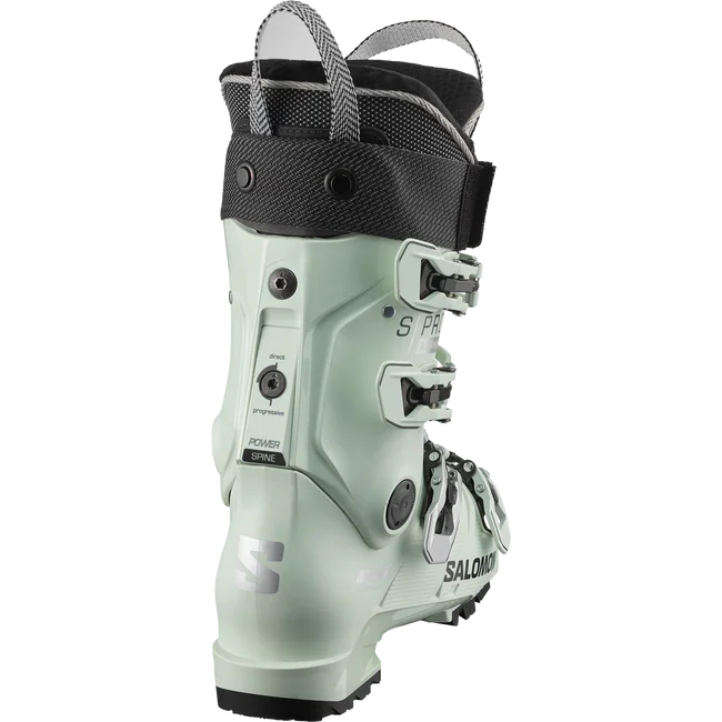 S/PRO ALPHA 100  Pistenschuhe Damen WhiteMoss/Silver/Black