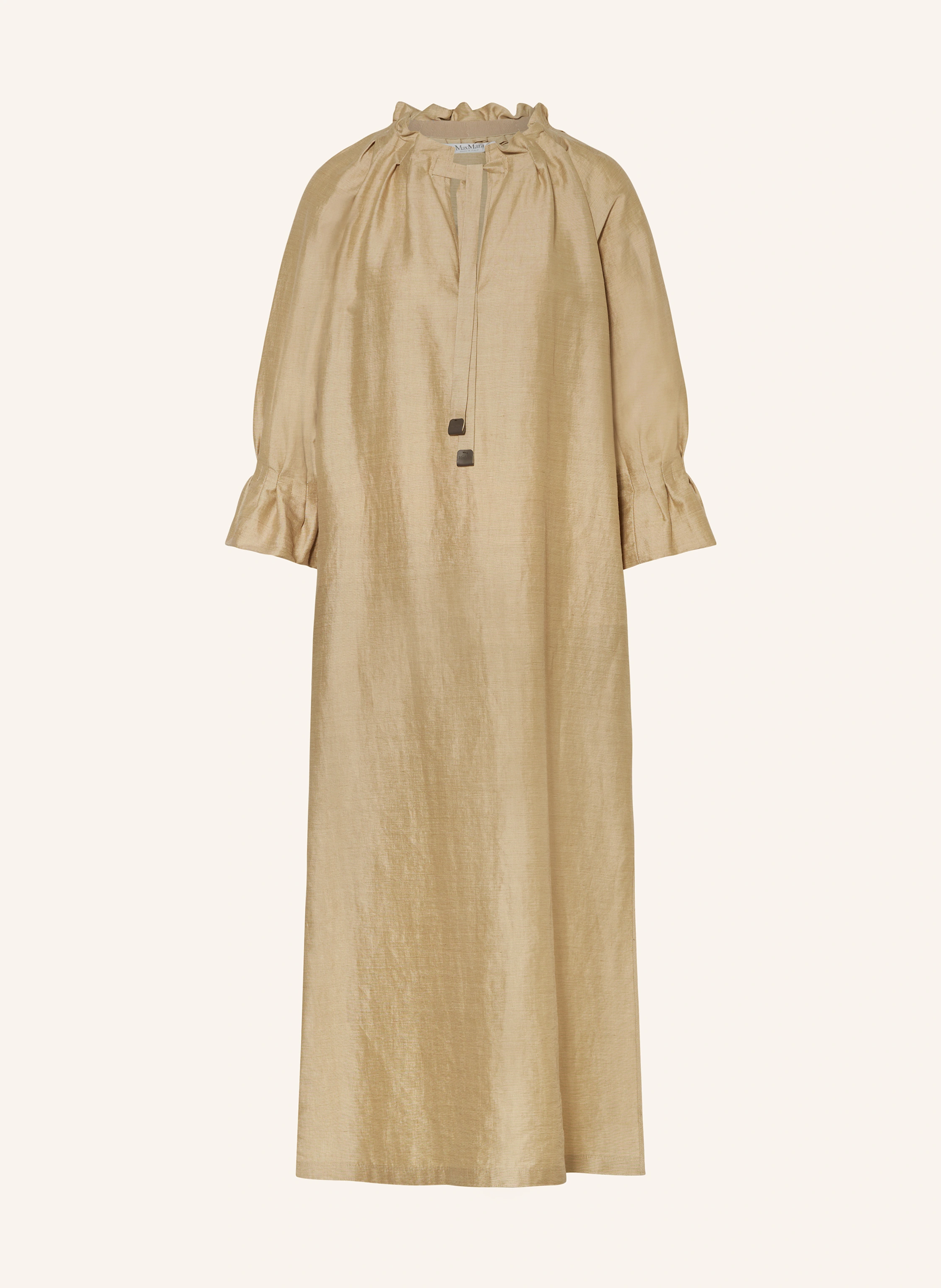Max Mara Kleid JENE mit Leinen und Seide