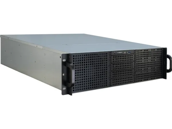 Inter-Tech IPC 3U-30255 - Rack-monterbar 3U - SSI CEB - ingen strømforsyning - USB