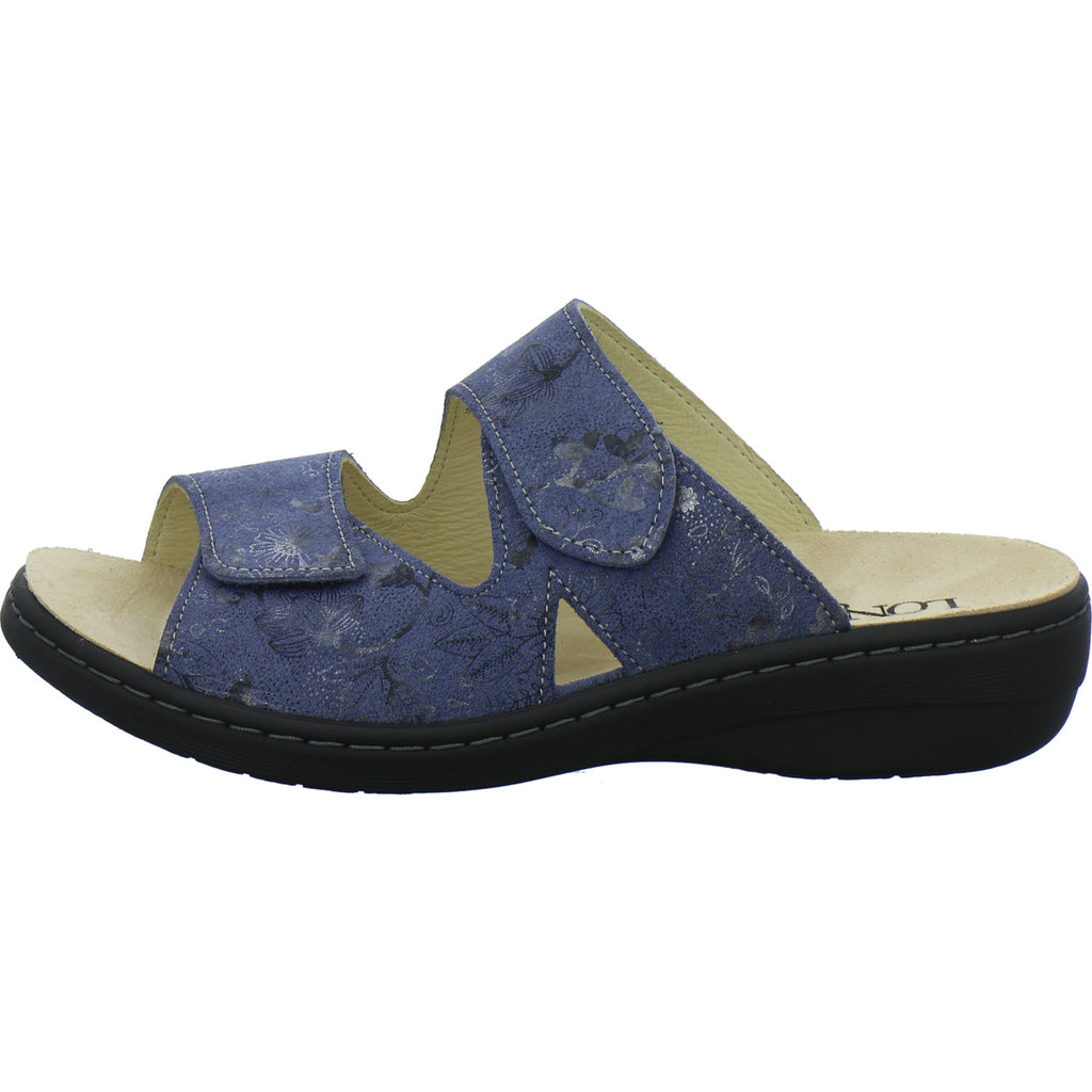 Longo Pantoletten Damen Denim