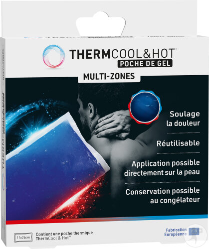 Thermcool & Hot Poche De Gel Multi-Zones 11x26cm 1 Pièce