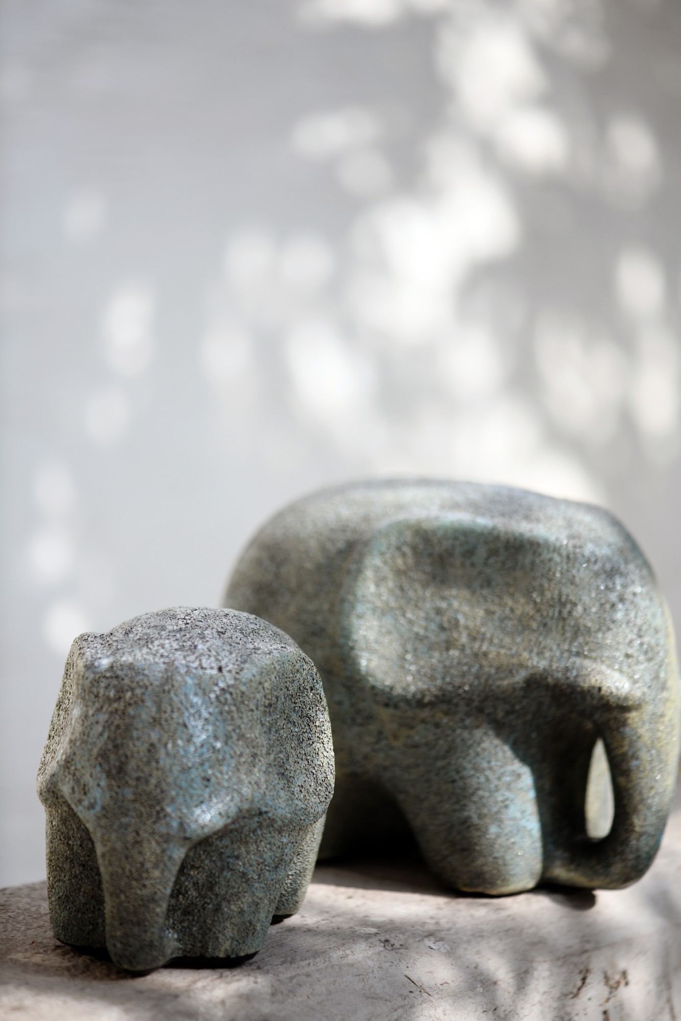 Keramikelefant, grau, T 22,5 cm, B 15 cm, H 17,5 cm günstig bestellen