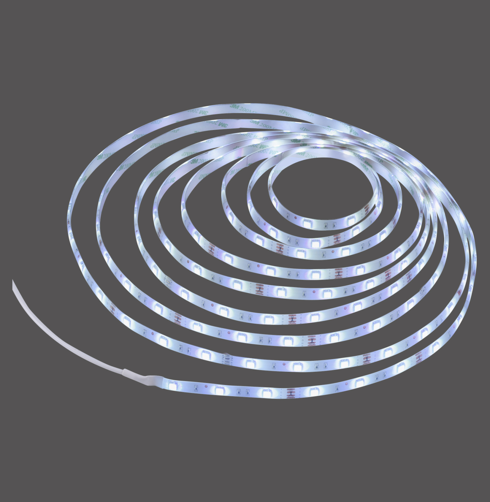LED-Lichtstreifen - RGB - mit Fernbedienung - 10 Meter