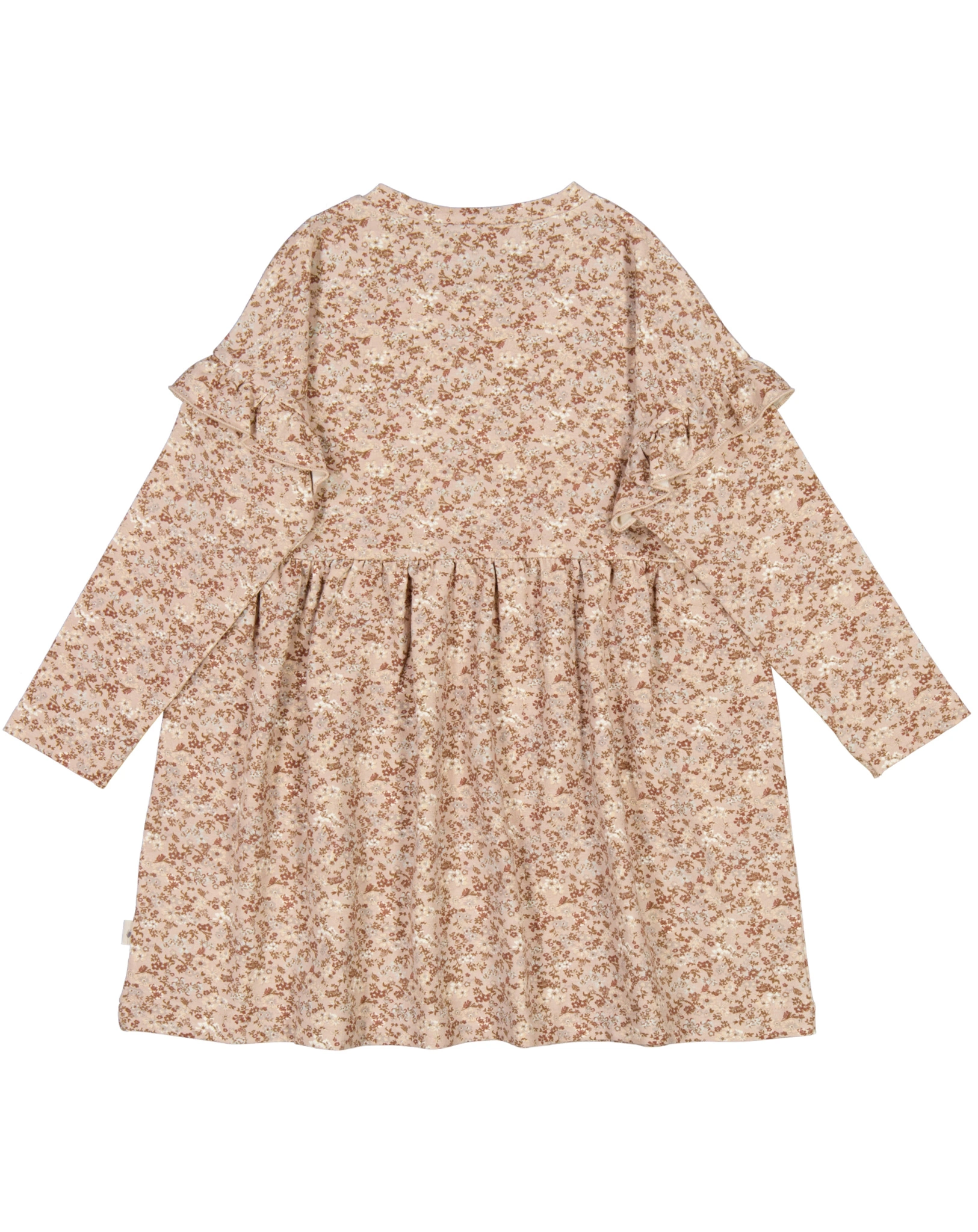 Langarm-Kleid LILJA in pale lilac flowers