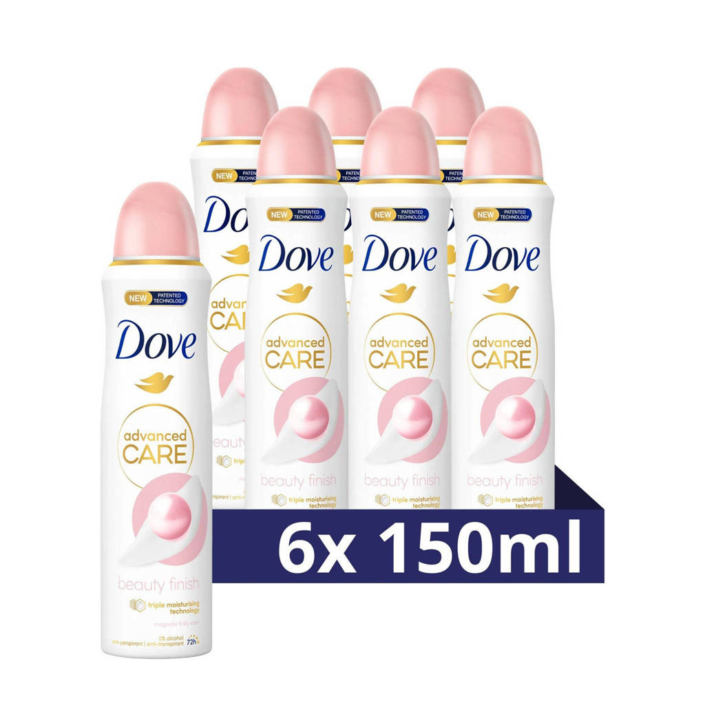 Beauty Finish anti-transpirant deodorant spray - 6 x 150 ml