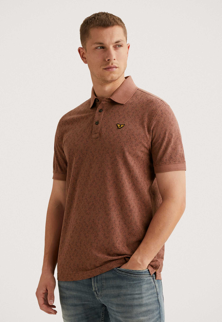 PME Legend Allover Print Polo