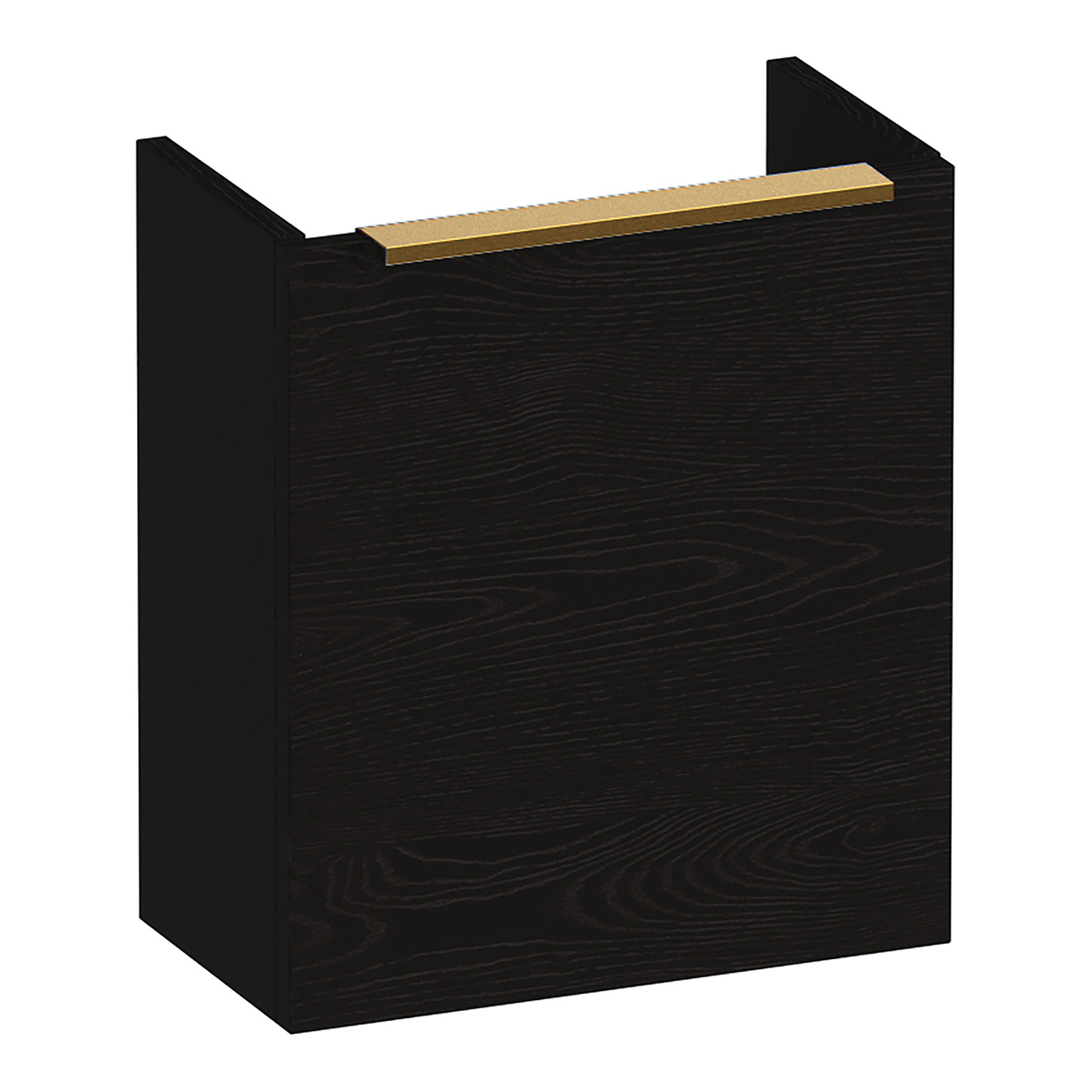 Brauer Elevate fonteinkast 40cm linksdraaiend timber black