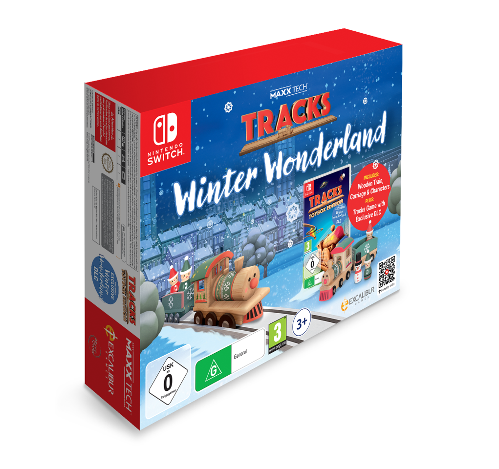 Maxx Tech Tracks Winter Wonderland Kit For Switch- Nintendo Switch