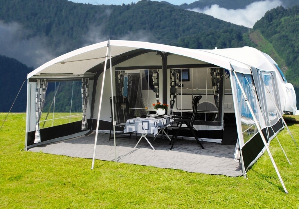 Walker Ellips 280 Sonnenvordach für Umlaufmaß 900-930 cm Größe 915