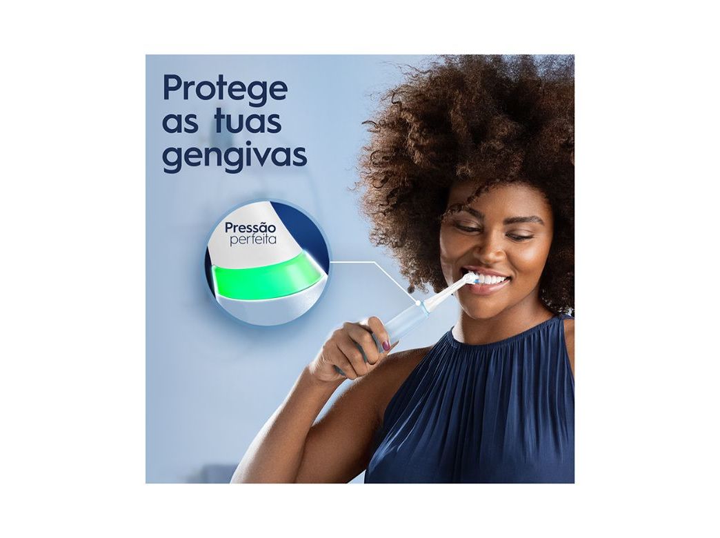 ESCOVA DENTES ELÉTRICA ORAL-B IO 3S AZUL