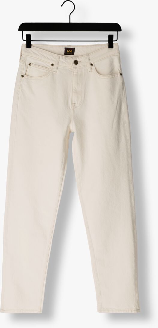 LEE ecru lee mom jeans carol concrete white