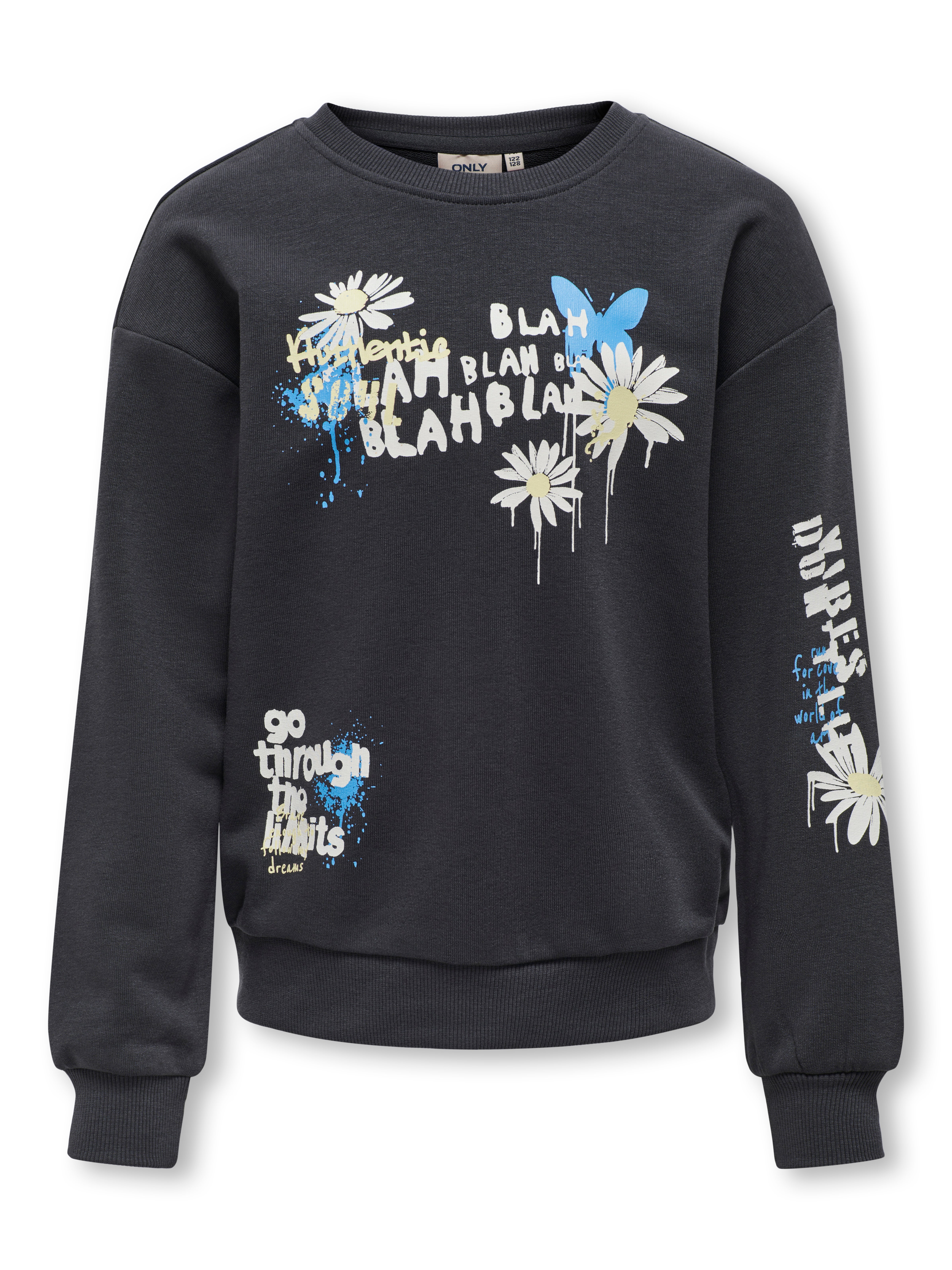 KOGMELANIE Sweatshirt Charcoal Art