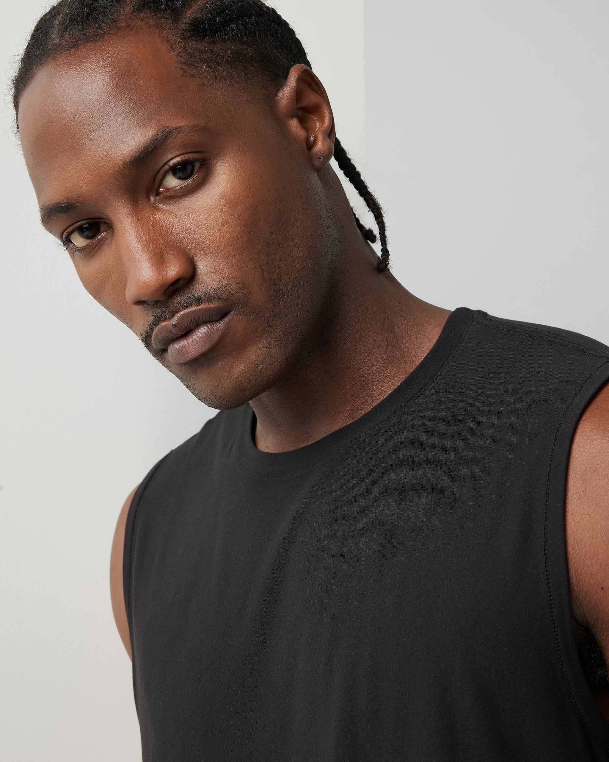 Strato Muscle Tee Herre BLK/Black