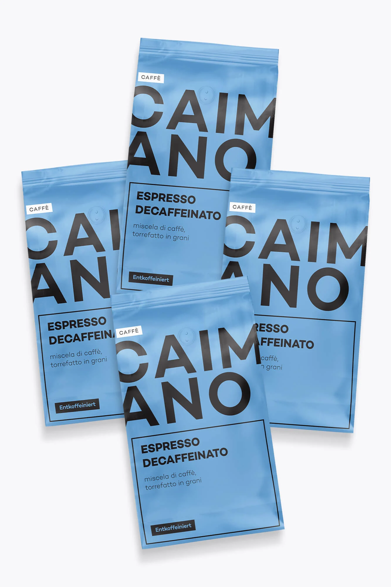 Caffè Caimano Espresso Decaffeinato Vorteilspaket 4kg