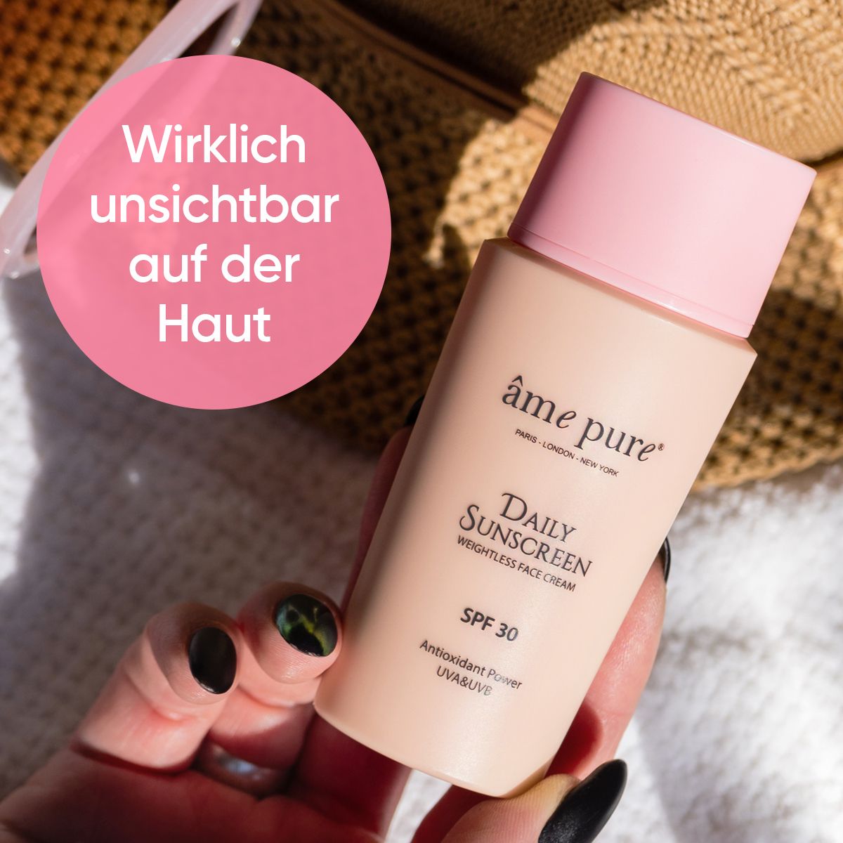 âme pure Daily Sunscreen Sonnencreme | SPF 30