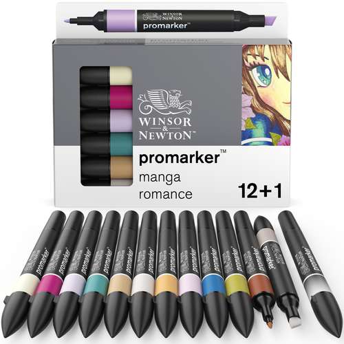WINSOR & NEWTON™ promarker™ themenbasierte 12er-Sets
