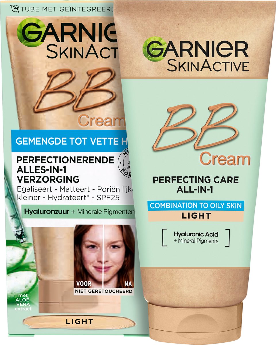 Garnier SkinActive BB cream oil free lichte huid (50 ml)