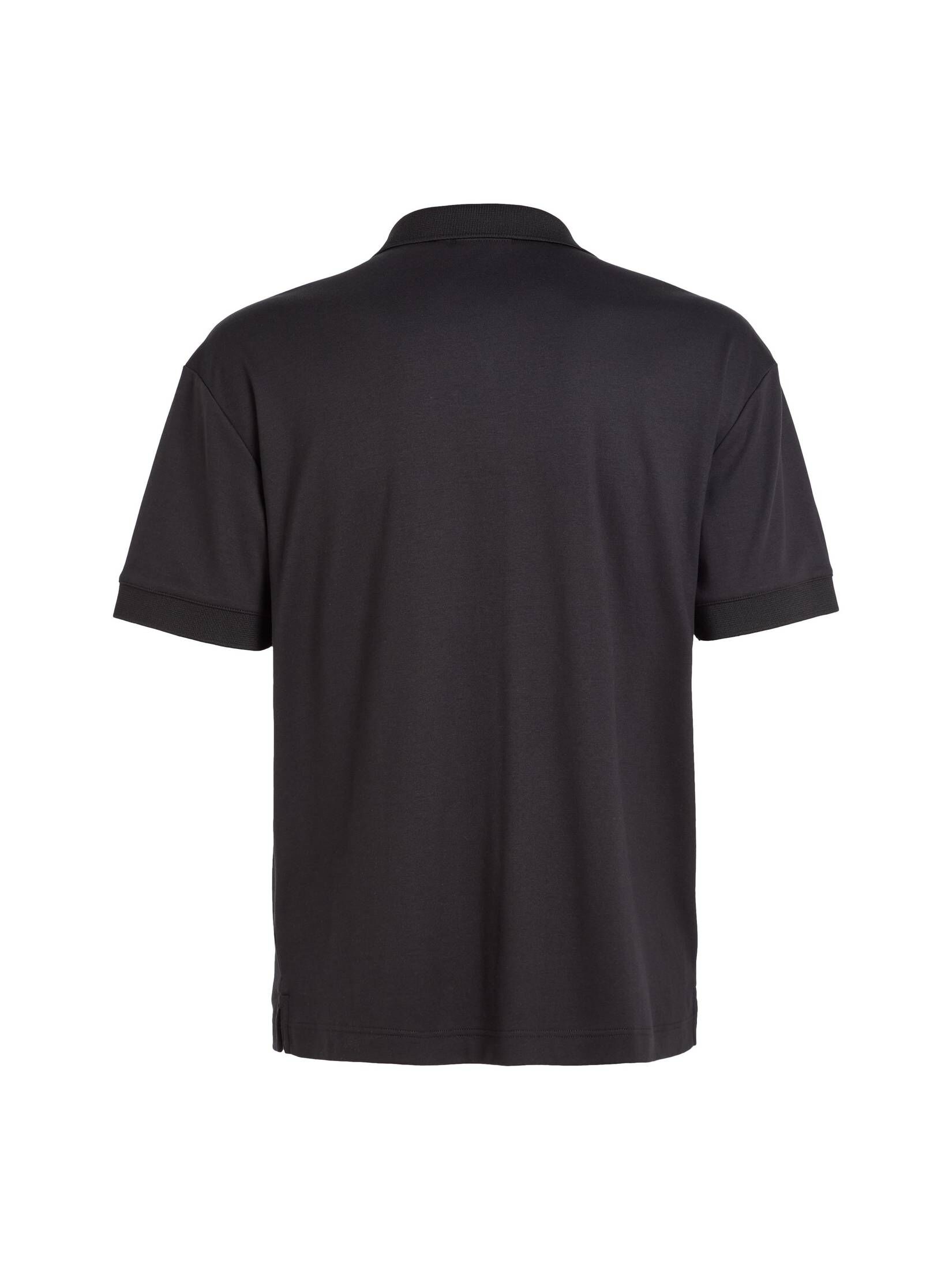 CALVIN KLEIN| Herren Poloshirt SMOOTH COTTON OPEN PLACKET POLO