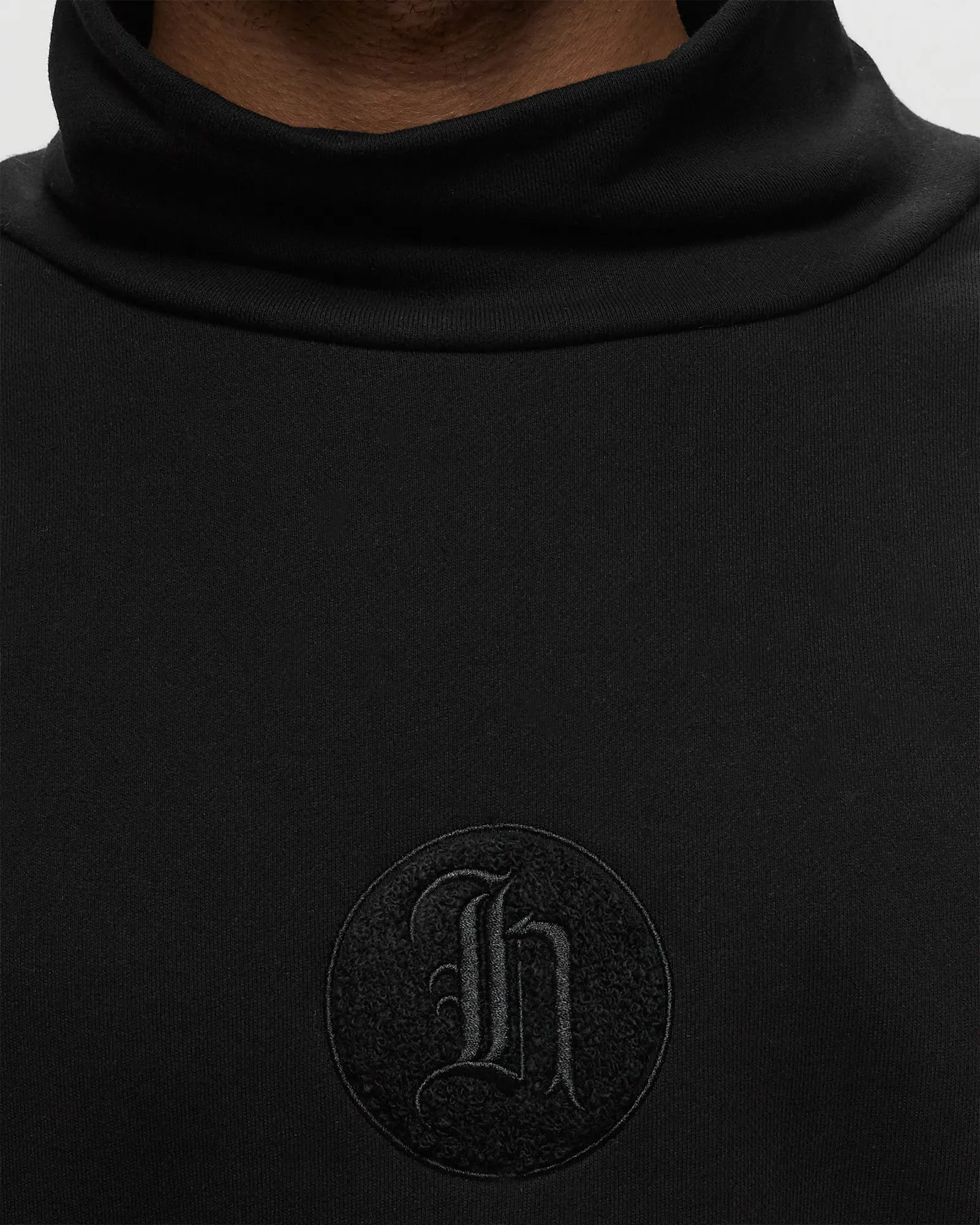 Honor The Gift STAMP PATCH TURTLE NECK PULLOVER
