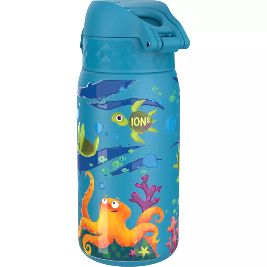ion8 Kinder-Wasserflasche Edelstahl 400 ml dunkelblau