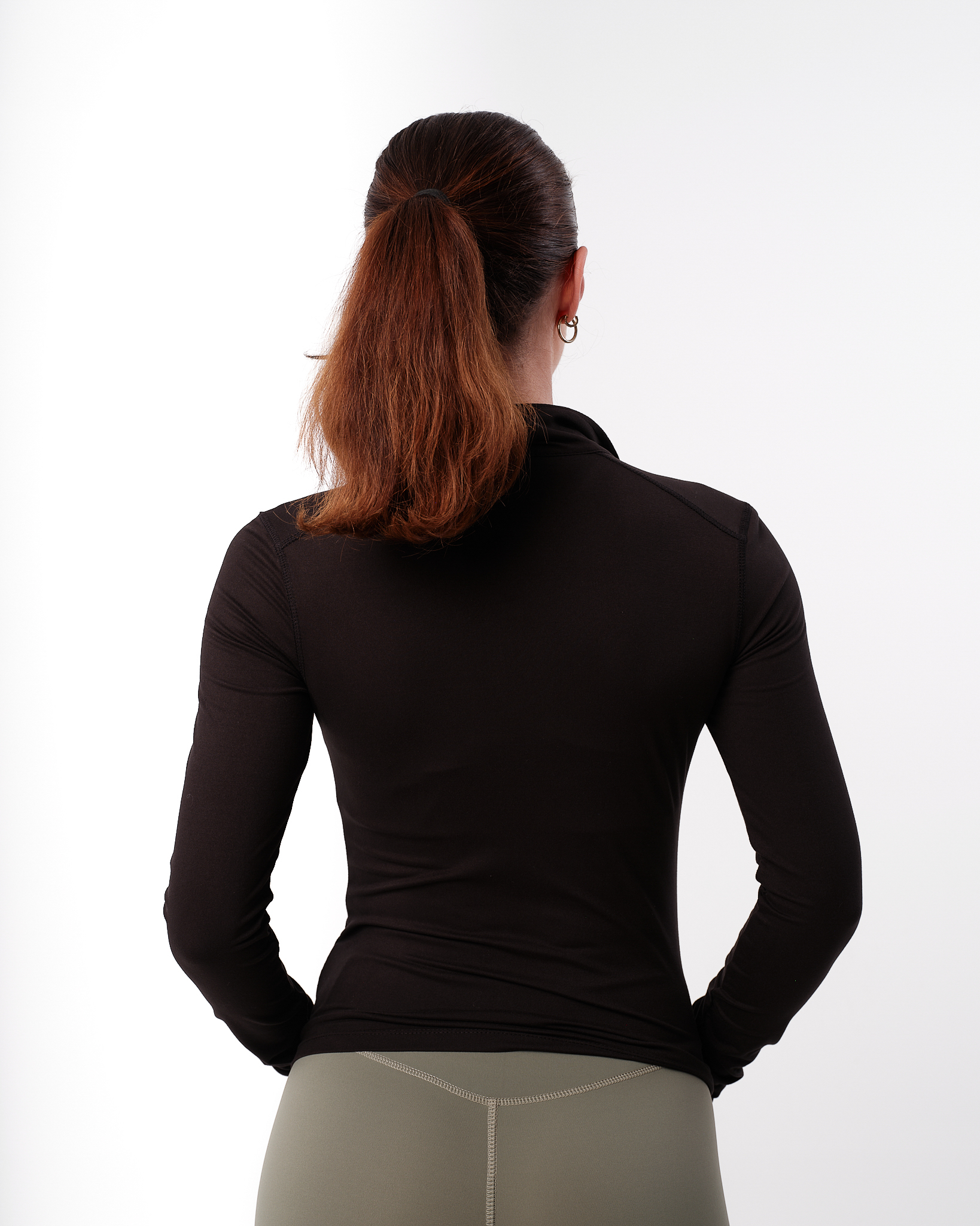LEVITY Essential 1\4 Zip Sweater Black