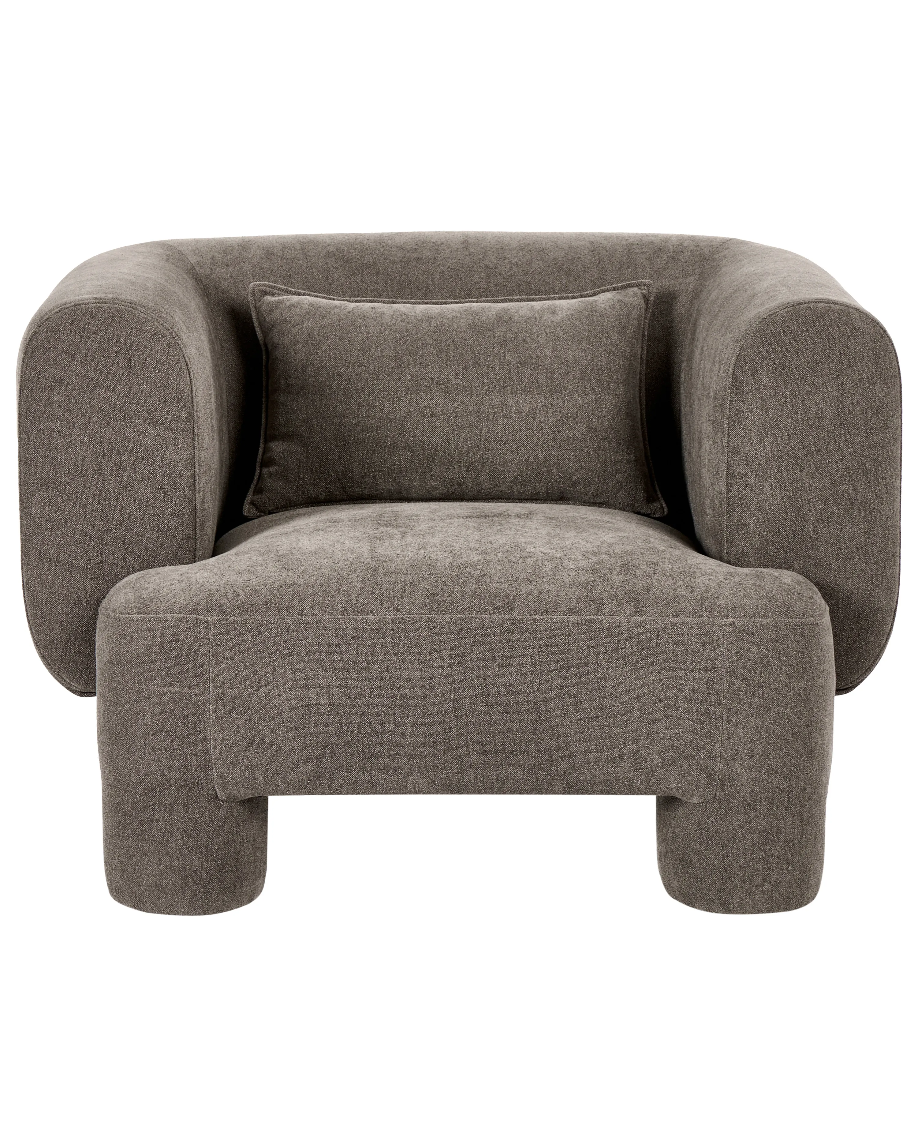Fauteuil HOGBO Stof Bruin
