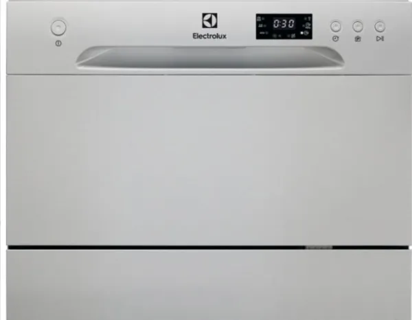 Electrolux ESF2400OS - Bordopvaskemaskine - bredde: 55 cm - dybde: 50 cm - højde:43.8 cm - Rustfrit stål - 52 dB