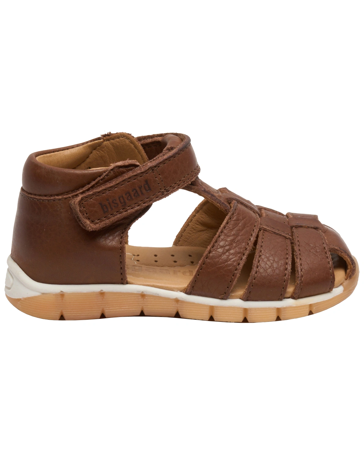Klett-Sandalen BILLIE mit Zehenschutz in brandy