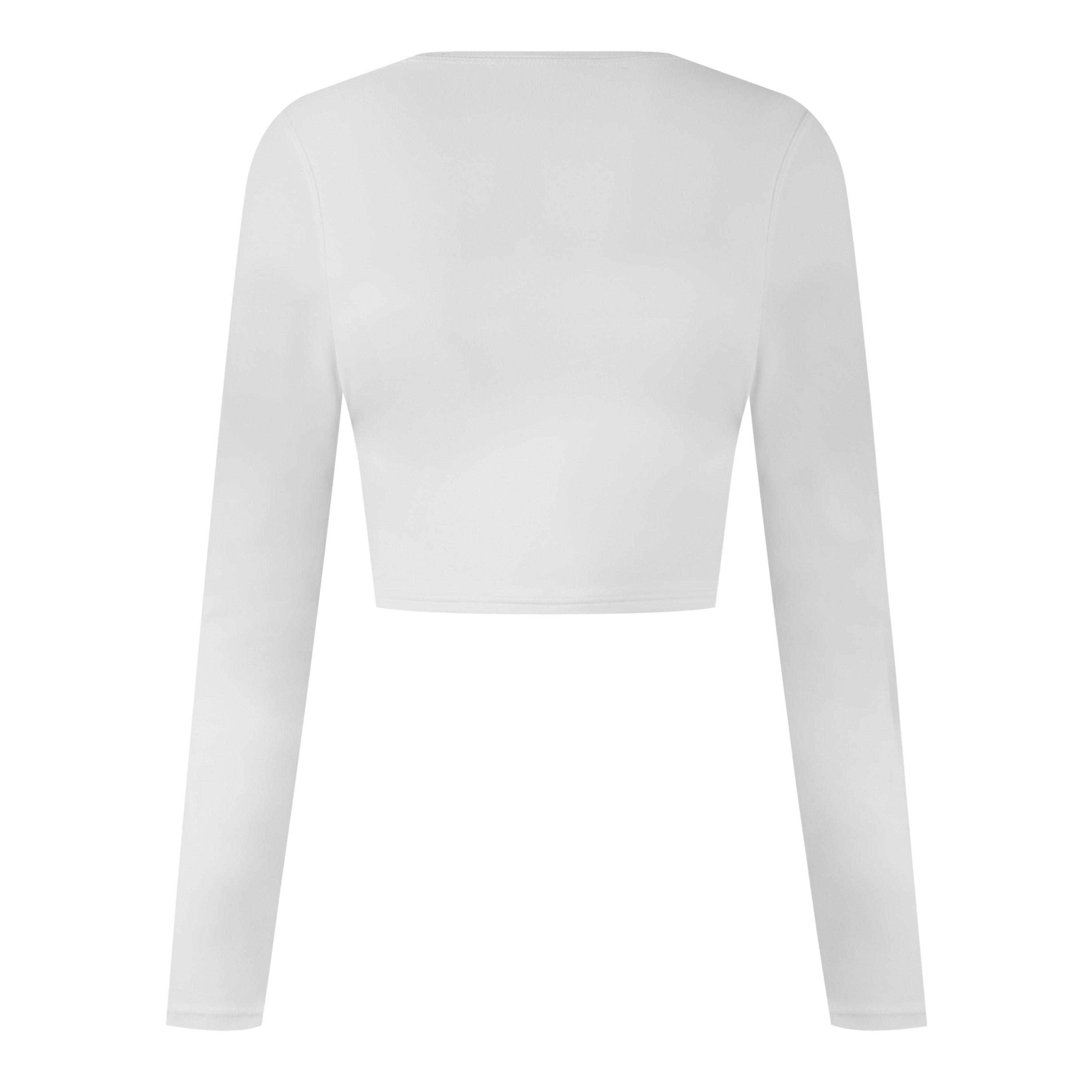 USA Pro Long Sleeve Crop Top Womens