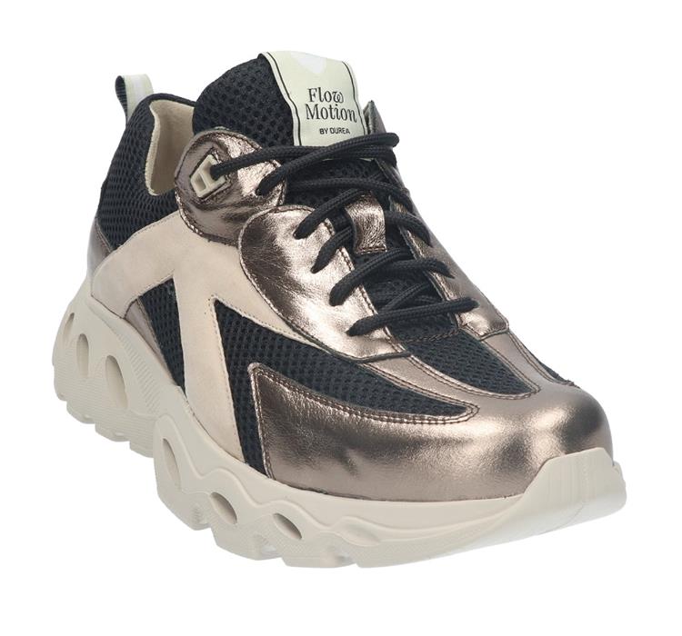 Durea 6309 wijdte G CHAMPAGNE/ZWART/TAUPE