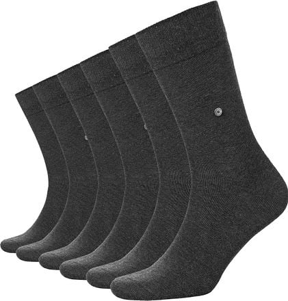 Burlington Aanbieding Grijs 6Pack 21045-3081