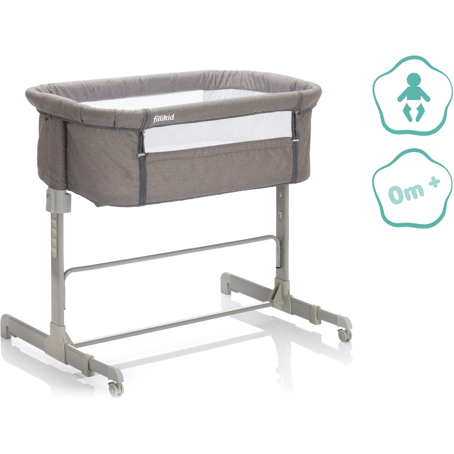 fillikid Beistellbett Relax Grau