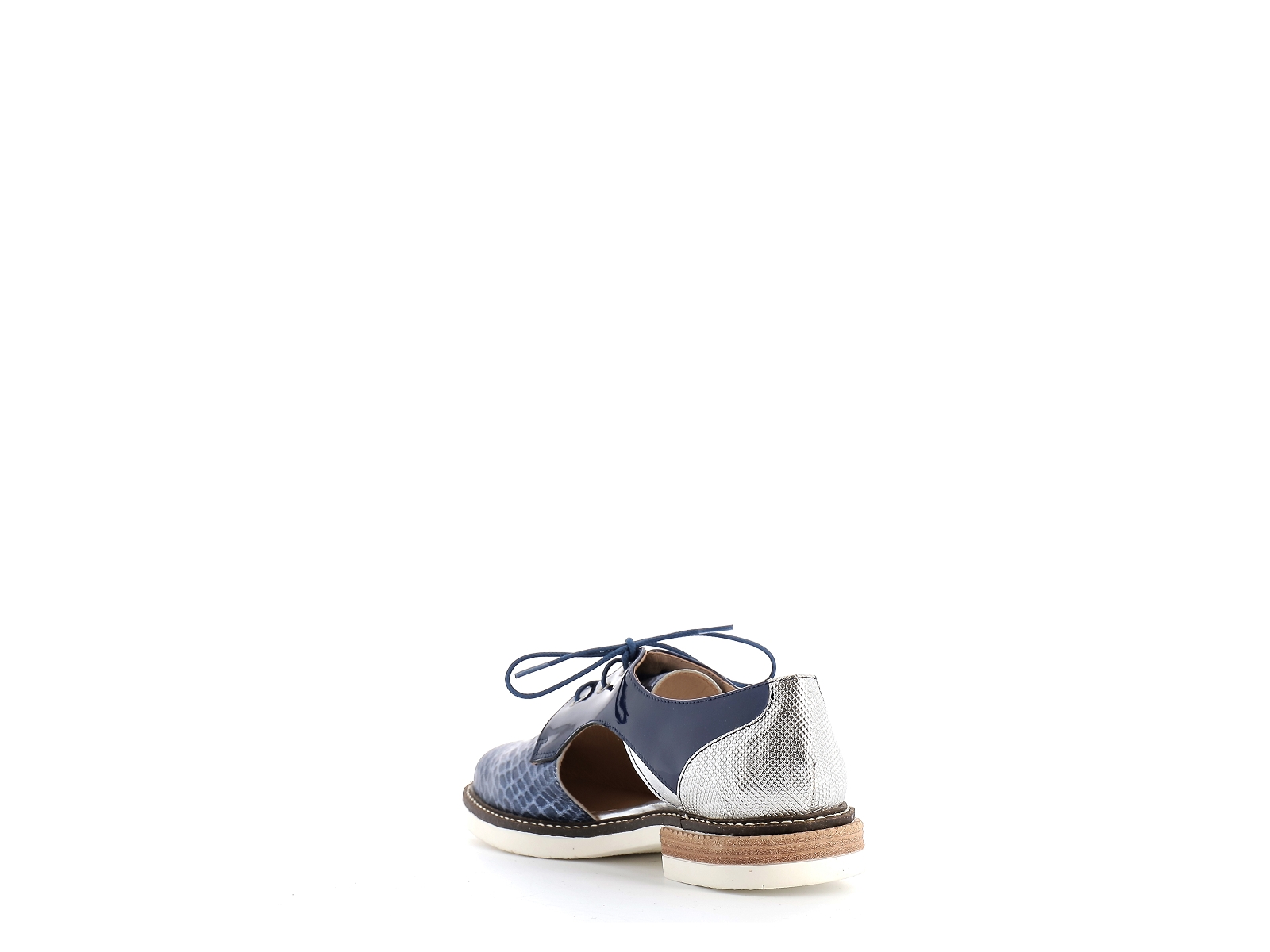 Metamorf ose-CACHOU Cuir Bleu nuit