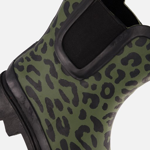 XQ Footwear Regenlaarzen groen Rubber