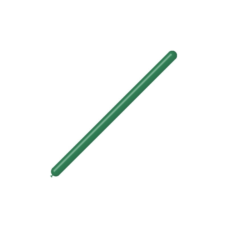 Donkergroene Modelleerballonnen 5cm 150cm 50st