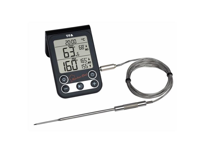 TFA Dostmann Bratenthermometer  KÜCHEN CHEF Grill-Braten-/Ofenthermometer
