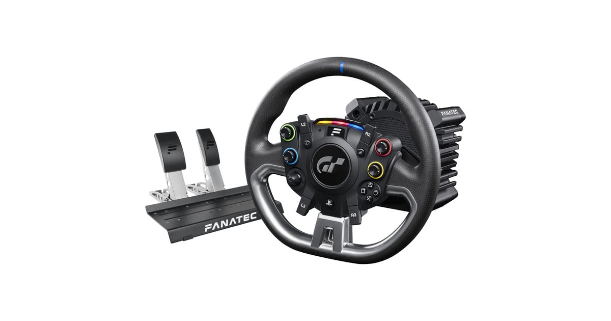 FanatecGran Turismo DD Pro bundel  (Zwart, Basis, stuur en pedalen)