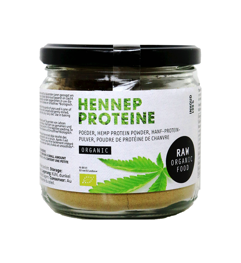 Raw Organic Food Hennep proteïne poeder raw (bio) 100 gram
