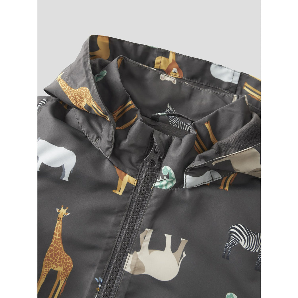 Køb Name It Blackened Pearl 5 Safari Nmmmax Jakke Li Aop Noos