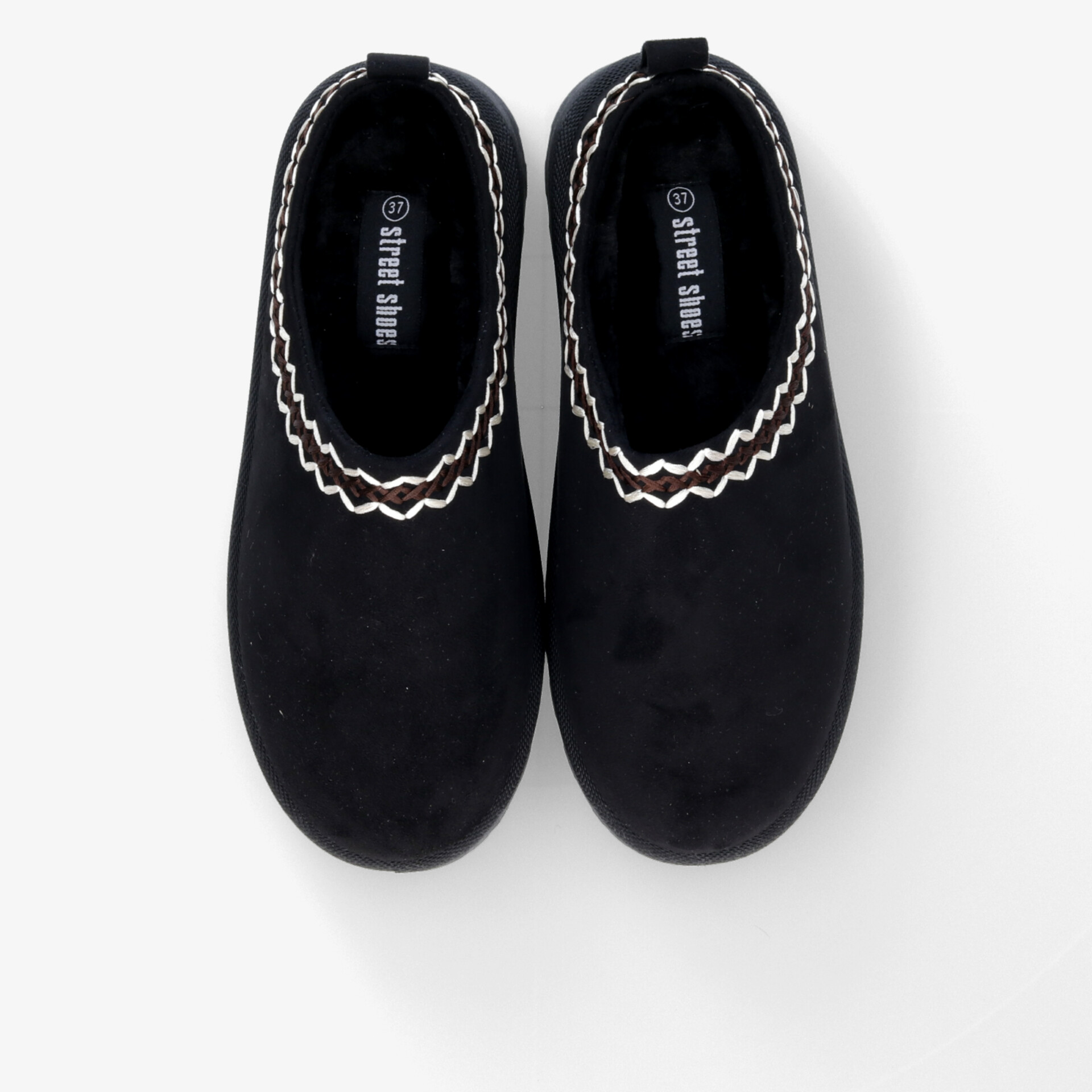 street shoes Damen Clogs schwarz
