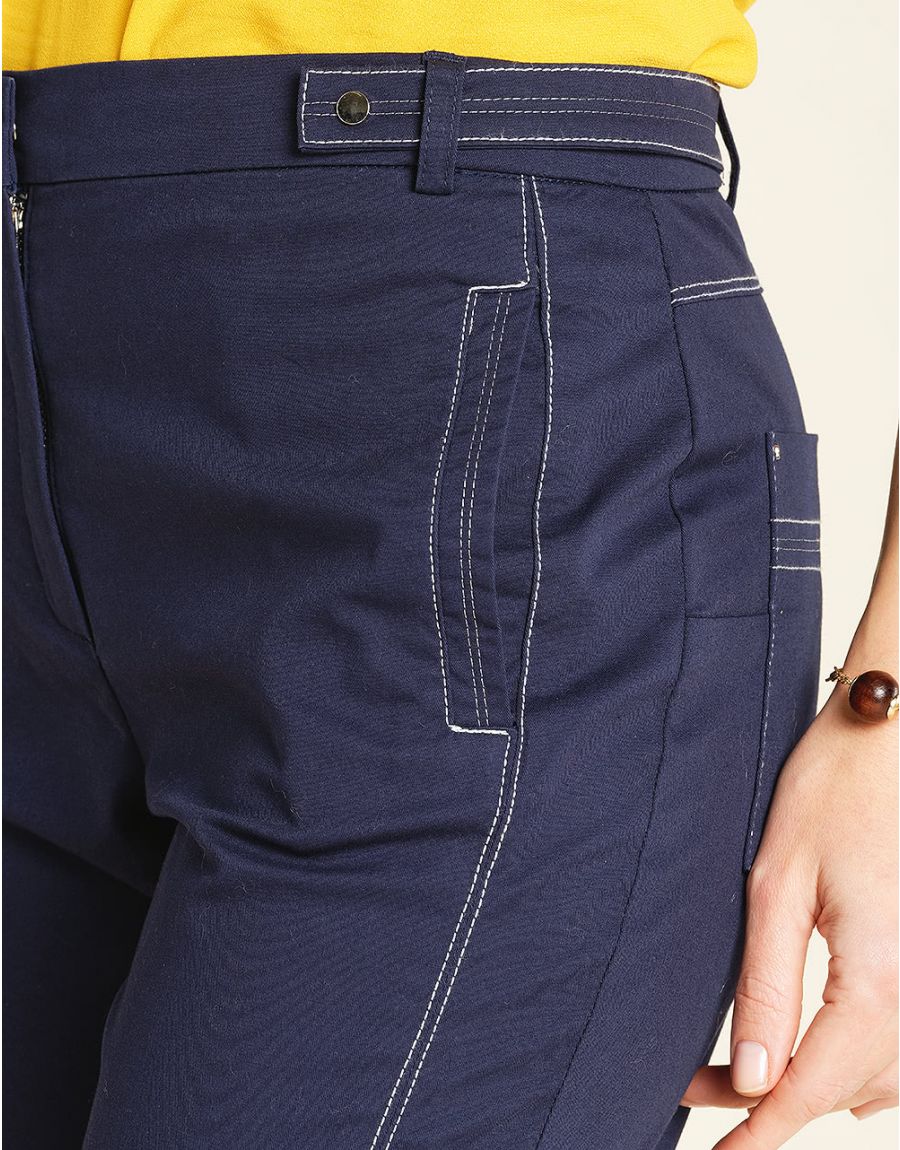 Pantalon treillis bleu