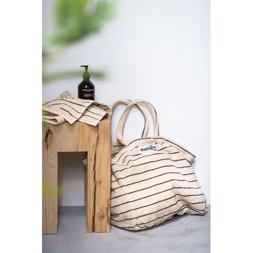 Bongusta Naram Weekendtaske, Creme & Ink