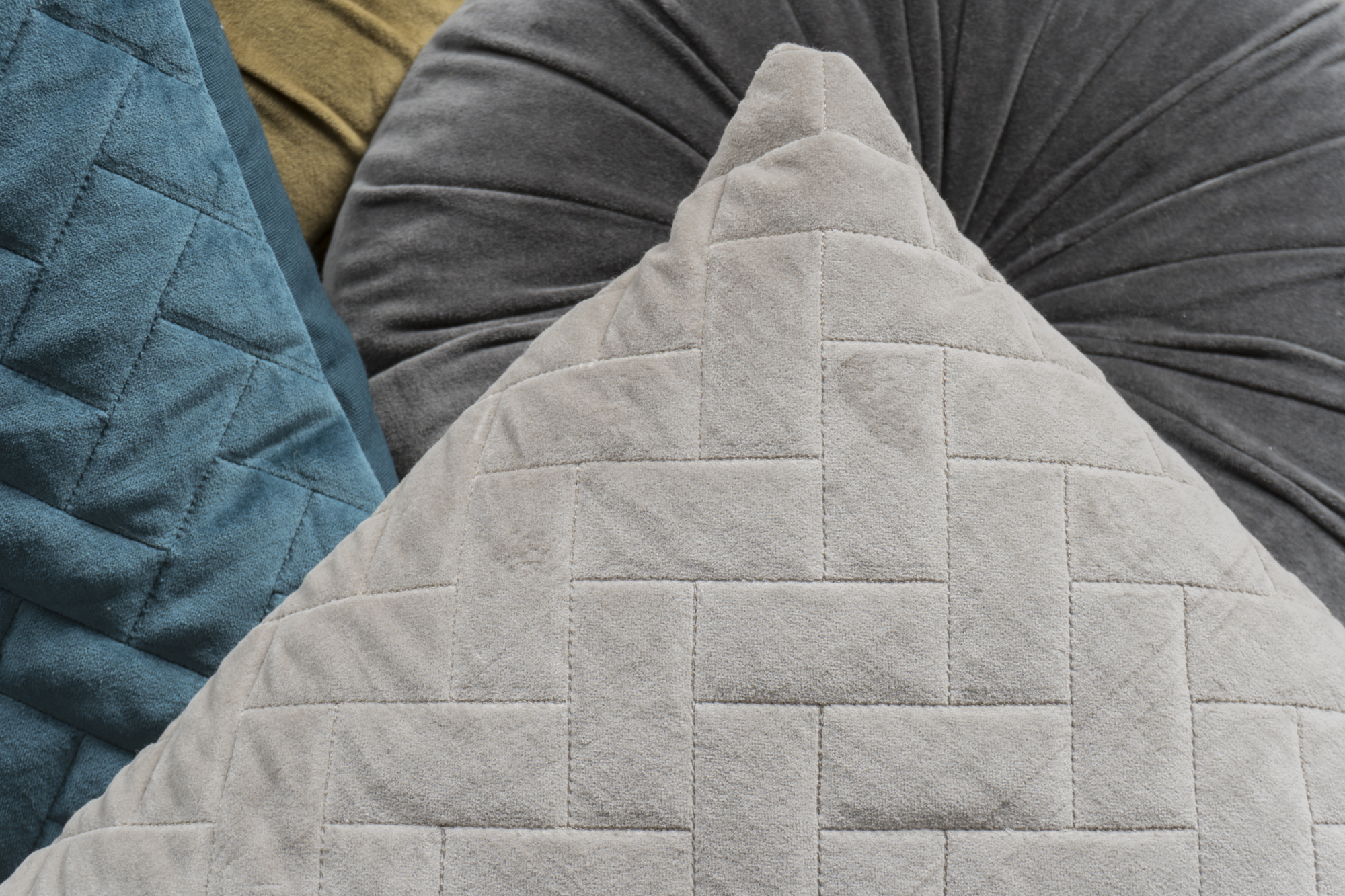 kussen Tess groen 45/45cm