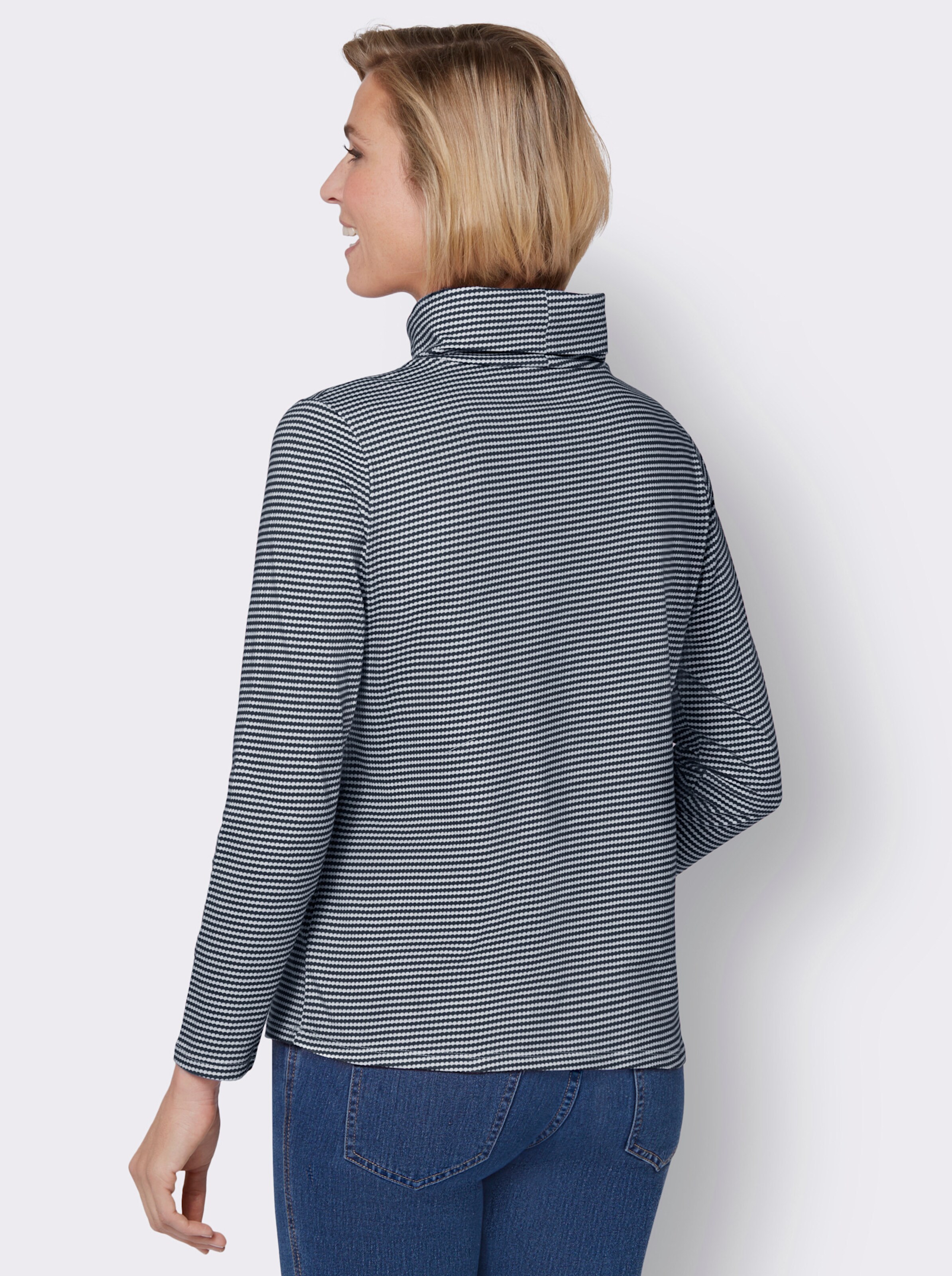 Rollkragen-Shirt