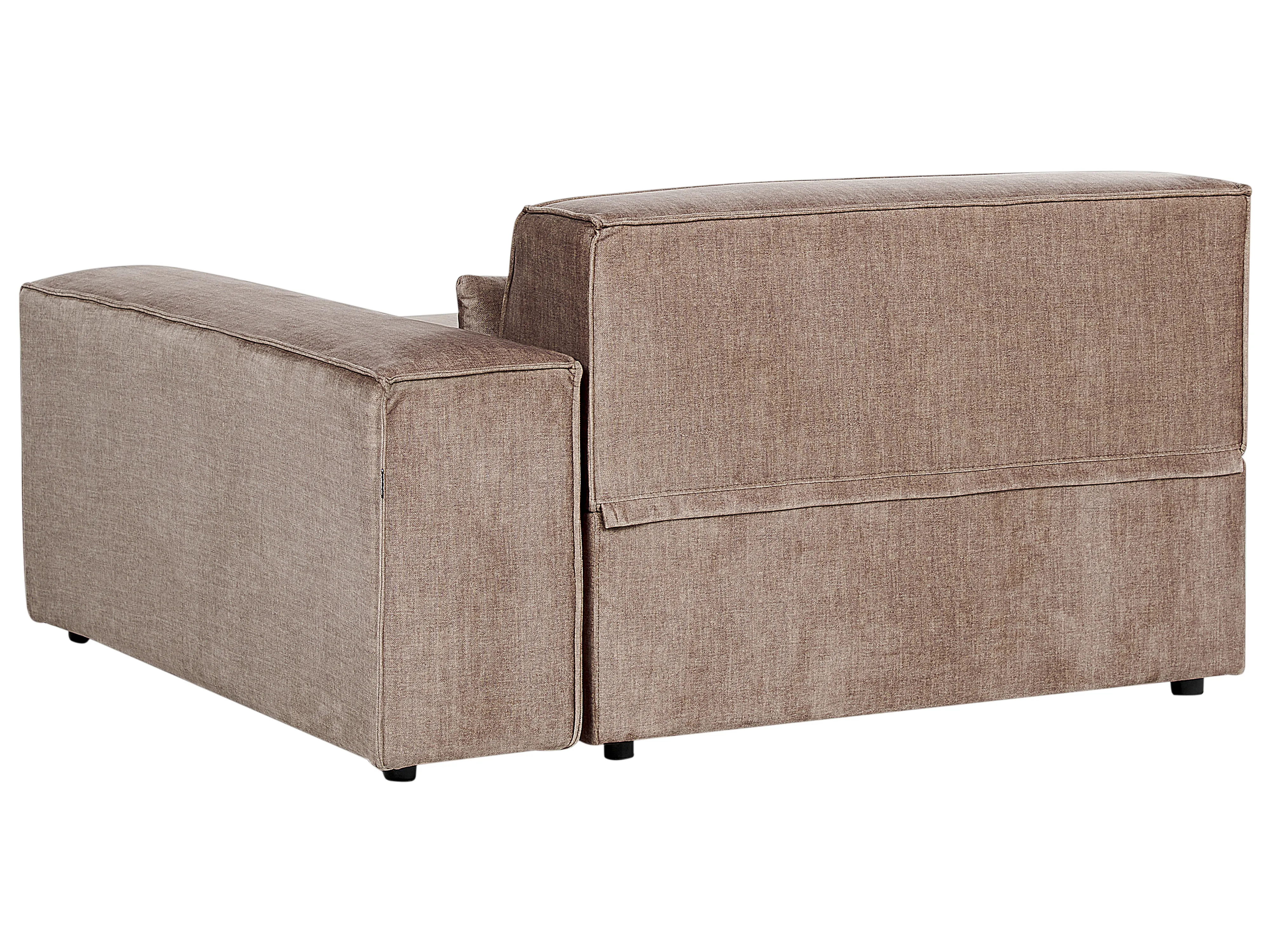 Modulaire bank 2-zits HELLNAR Stof Lichtbruin